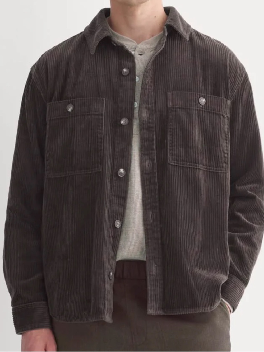 Everlane WIDE WALE CORDUROY SHIRT